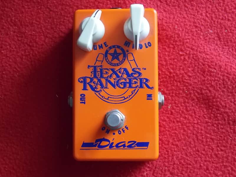 Diaz Texas Ranger Treble Booster Rangemaster pedal. Rare and