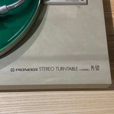 Pioneer  PL-512 vintage hi-fi turntable / new belt image 3