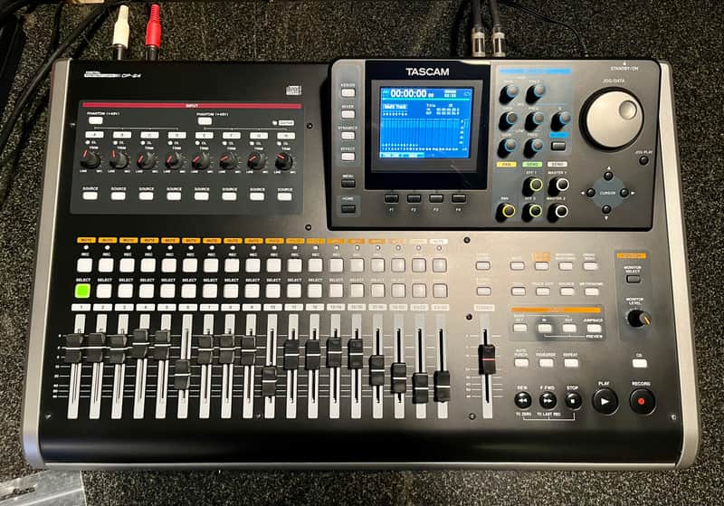 TASCAM DP-24SD 24-track Digital Portastudio 2015 - Present - Black image 1