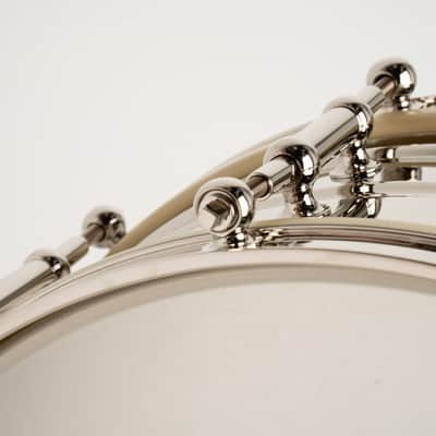 AK Drums Nickel Over Brass Dresdner Type Orchestra Model / Nickel Plated 5.5"x14" image 10