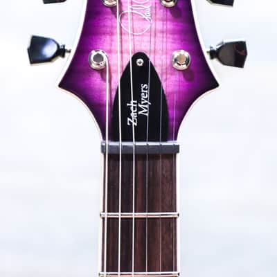 PRS SE Zach Myers Semi-Hollow Body Elderberry Burst Electric Guitar w/Bag image 7