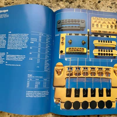 Schaller Catalog 1984 wah wha fuzz phaser tremolo distortion parts tuners pickup image 11