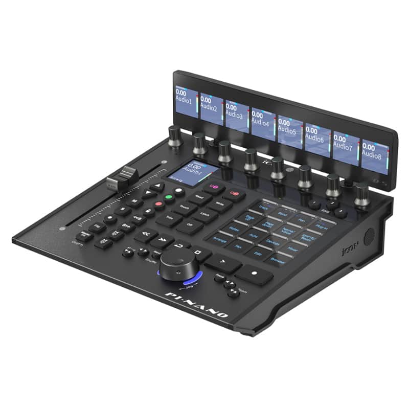 iCon Pro Audio P1-Nano Compact DAW Control Surface Bundle with D5 Display image 1