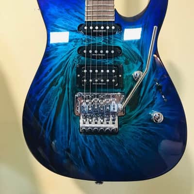 Jackson DK2 Pro Dinky Eerie Dess Swirl 1990s - Eerie Dess Swirl image 1