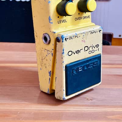 Boss OD-1 Over Drive (Black Label) 1977 - 1985 image 9