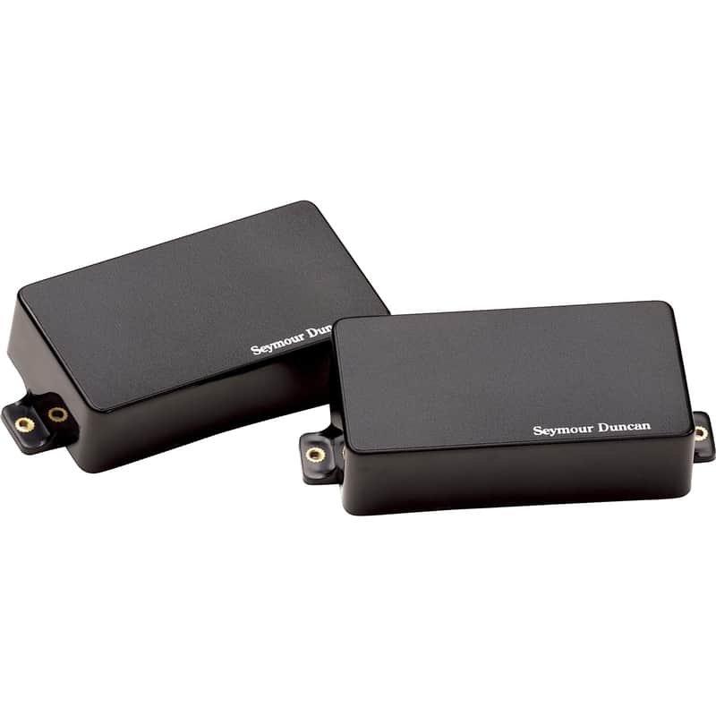 Seymour Duncan AHB1 Blackouts Active Humbucker Pickup, Neck and Bridge Matched Set image 1
