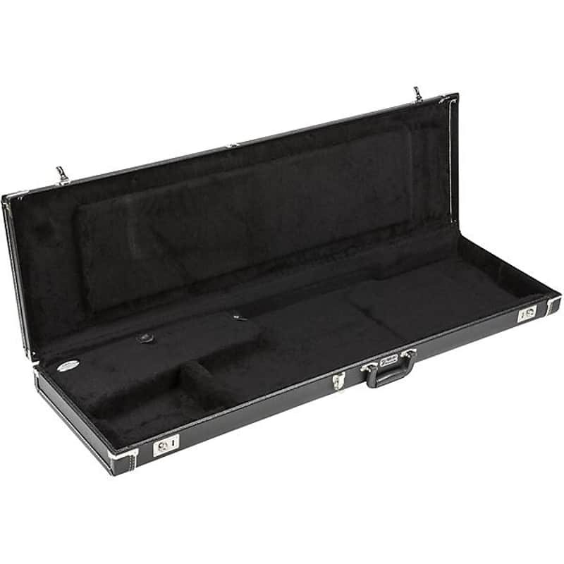 Fender G&G Standard Precision/Jazz Bass Hardshell Case, Left-Handed, Black with Black Acrylic Interior 2016 image 1