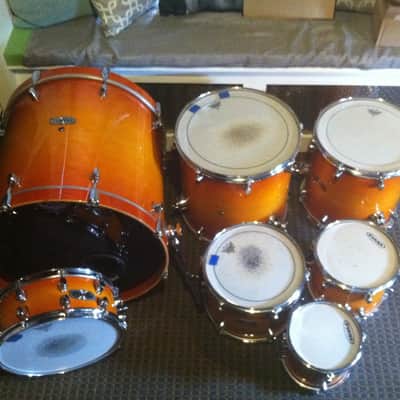 Mapex Pro-M Limited 7 Piece Maple Shell Kit image 2