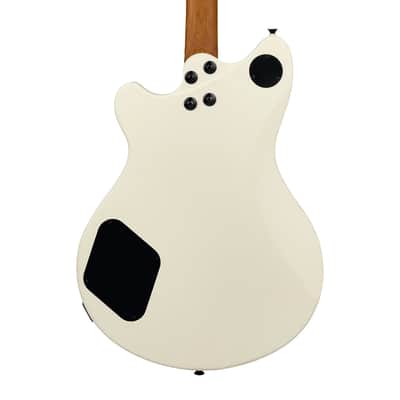 EVH SA-126 Standard Electric Guitar - Satin Vintage White w/ Rosewood FB image 7