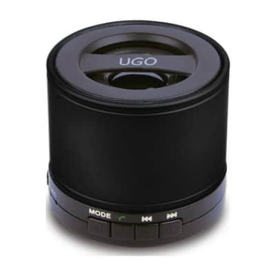 New Ugo Black Portable Bluetooth Speaker w/ SD Card Radio Speaker Wireless image 1