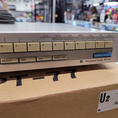 Sony PT-77 Program Timer Silver | Reverb