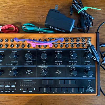Behringer Crave Analog Semi-Modular Synthesizer 2019 - Present - Orange image 3