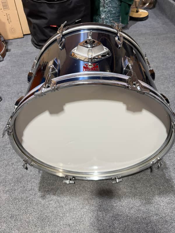 Vintage Tama Red Label Swingstar 22x14 bass drum 1981-83 - Midnight Blue image 1