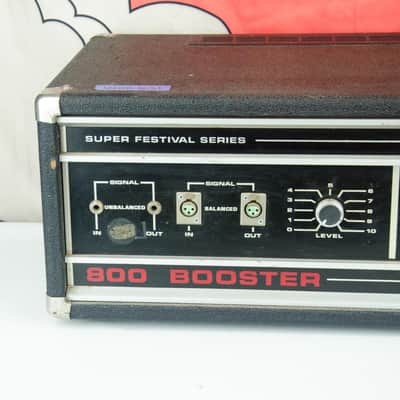 Vintage Peavey Super Festival Series 800 Booster Amplifier image 2