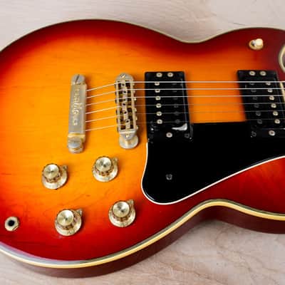 Yamaha SG1000 MIJ Vintage 1988 Cherry Sunburst Vintage Japan w/ Bag image 4