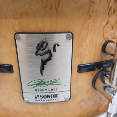 Sonor Benny Greb Signature Snare Drum Gen1 5.75x13" Beech/Scandinavian Birch 1st image 2