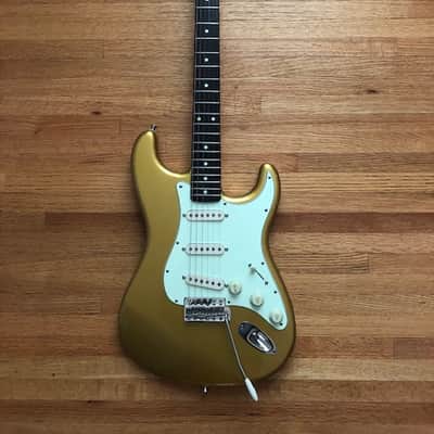 MJT Strat Aztec Gold Eric Johnson pickups image 1