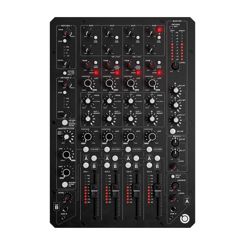 Allen & Heath Play Differently Model 1.4 6-Channel Analog Mixer image 1