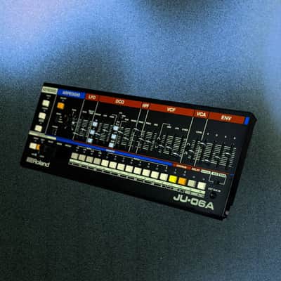 Roland JU-06A Boutique Series Synthesizer Module 2019 - Present - Black image 5