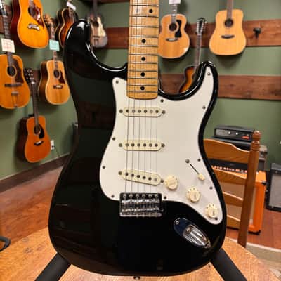 1981 Fender Stratocaster with Maple Fretboard Black image 2
