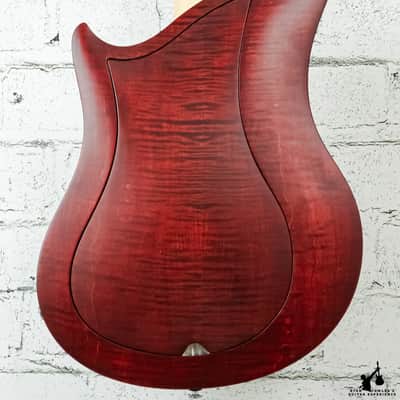 Relish Jane Hollowbody Electric Guitar - Bordeaux Flamed Maple image 4