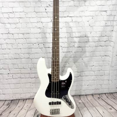 Fender American Performer Jazz Bass with Rosewood Fretboard Arctic White 2022 image 1