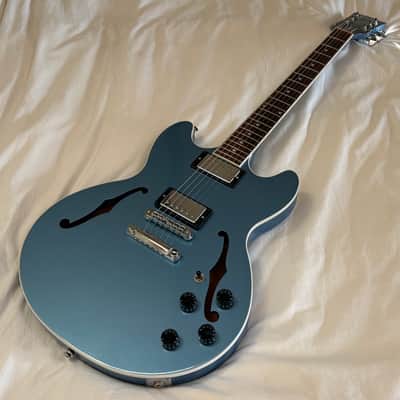 2015 Gibson Midtown Standard - Pelham Blue Metallic - Les Paul / ES-335 Hybrid - Free Pro Setup image 13