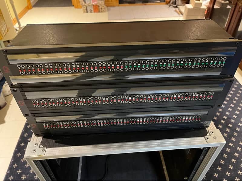3 x AVP Bantam Morph Patchbay, 2x48, 2RU image 1