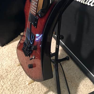 B. C. Rich Mockingbird NJ - Flamed Maple, Floyd Rose image 5