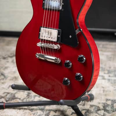 Gibson Les Paul Standard 50s Mahogany Top Electric Guitar - Vintage Cherry with Hardshell Case image 4