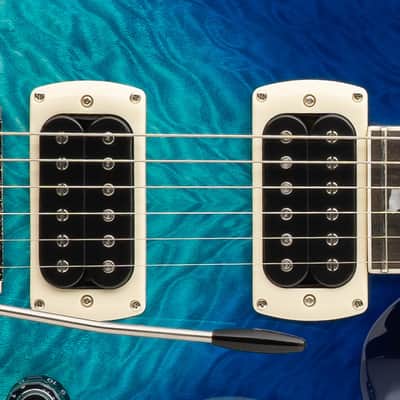 PRS SE CUSTOM 24-08 Quilt Lake Blue image 19