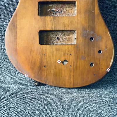 Basswood 4/5 String Electric Bass Guitar Body DIY Project image 4