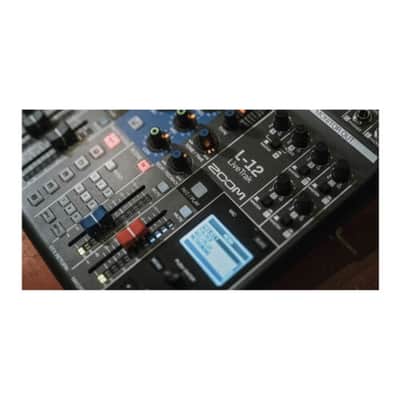 Zoom LiveTrak L-12 12-Channel Digital Mixer and Multitrack Recorder image 6