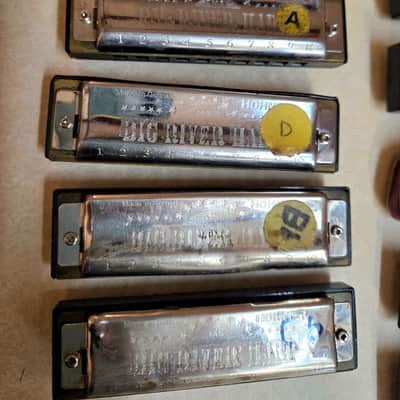 Harmonica LOT of 15~Hohner, Lee Oskar, Blues Harp image 2