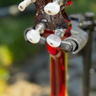 Washburn B-19 5 string banjo 1987 - Sunburst image 8