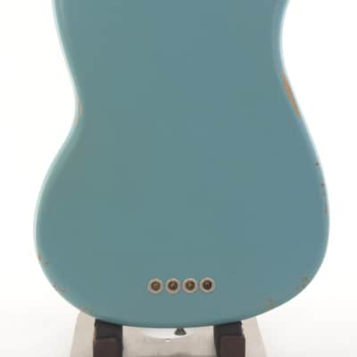 Fender Justin Meldal-Johnsen Road Worn Signature Mustang Bass 2025 Faded Daphne Blue 3385GR image 11