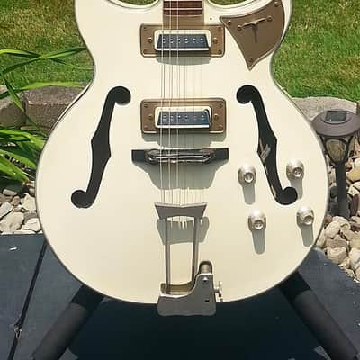 Rare Matsumoku Sekova Barney Kessel Vintage 60s Lawsuit Hollowbody Electric Guitar Made in Japan image 1