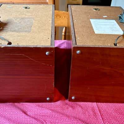 Sony SS-510 Speaker System 1972 - Mahogany Veneer image 18