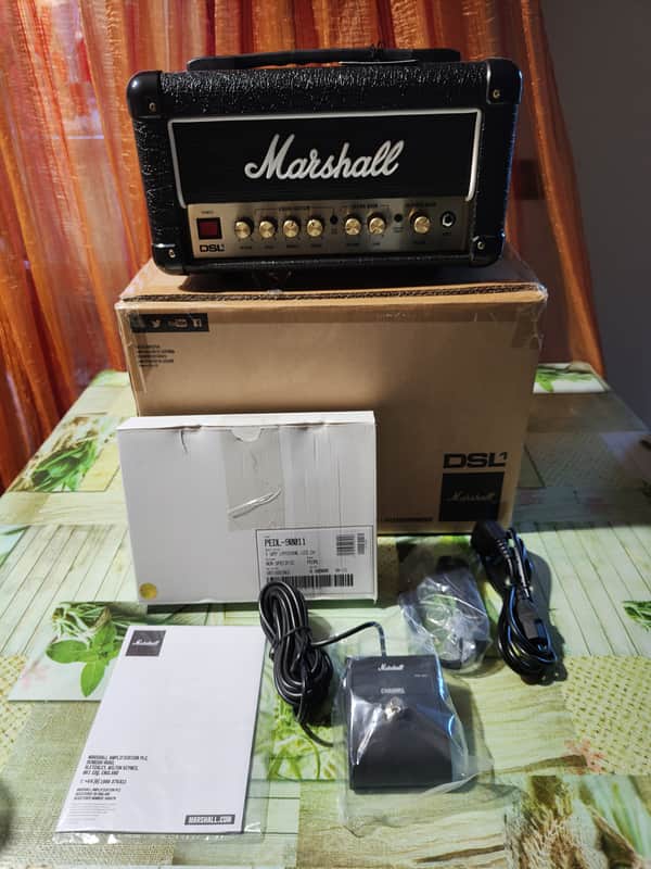 Marshall DSL1HR 2-Channel 1-Watt Guitar Amp Head Like NEW image 1