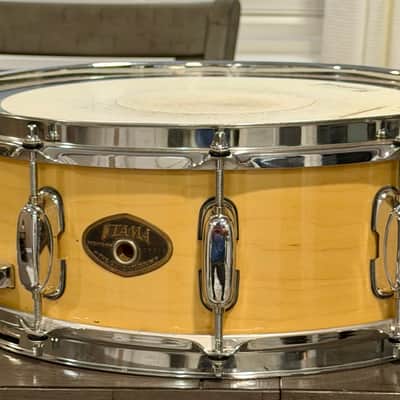 Tama Artwood Maple snare 5.5x14 - Natural image 2
