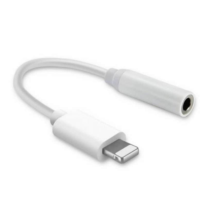 Nova Sound Lightning to 3.5 mm Audio Headphone Adaptor - Nova Sound Black image 1
