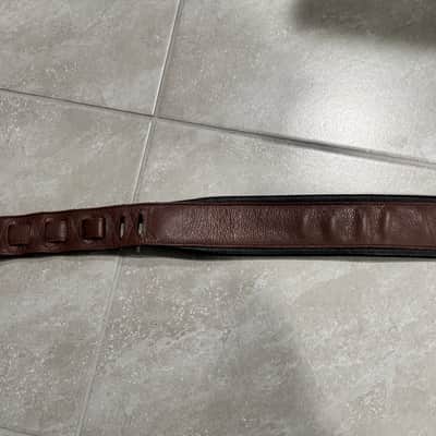 Levy's MSS2-BRN Garment Leather 3" Guitar Strap 2010s - Brown image 1