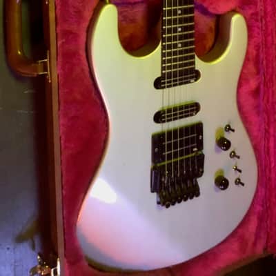 Gibson Showcase - U2 Model - OBL pickups - Floyd Rose - RARE! - 1989 White - See new description! image 2