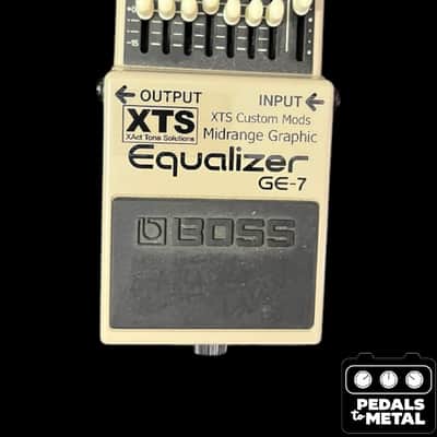 XAct Tone Solutions Boss GE-7 Equalizer with Mod 2006 - Present - Grey - X13720 image 2