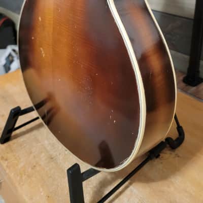 1956 Hofner President Electric Guitar 2 Pickup Cutaway Sunburst Nice Shape W/HSC image 19