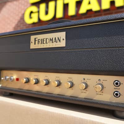 Friedman Plex Black Tolex 50-Watt Tube Head image 5
