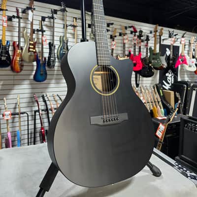 Martin GPC-X1E Grand Performance Acoustic-electric Guitar - Black w/Gig Bag & PLEK*D #119 image 3