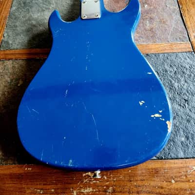 Cort mini short-scale SS strat  - blue image 5
