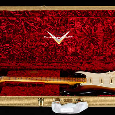 Fender Custom Shop Willcutt True '57 Stratocaster Journeyman Relic 2-Tone Sunburst 65 C (486) image 7