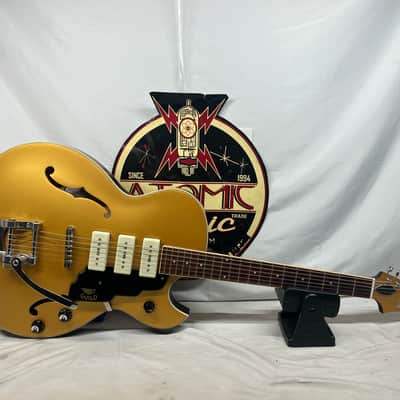Guild SF-1 Starfire 1 Jet 90 Semi-Hollow Body Electric Guitar - Satin Gold image 1